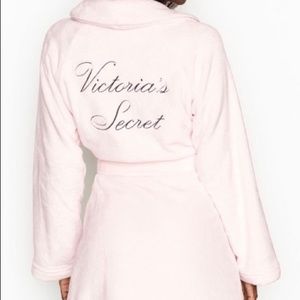 Victoria's Secret robe + free lotion. Short&sweet